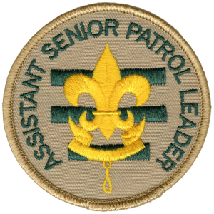Assistant Senior Patrol Leader patch