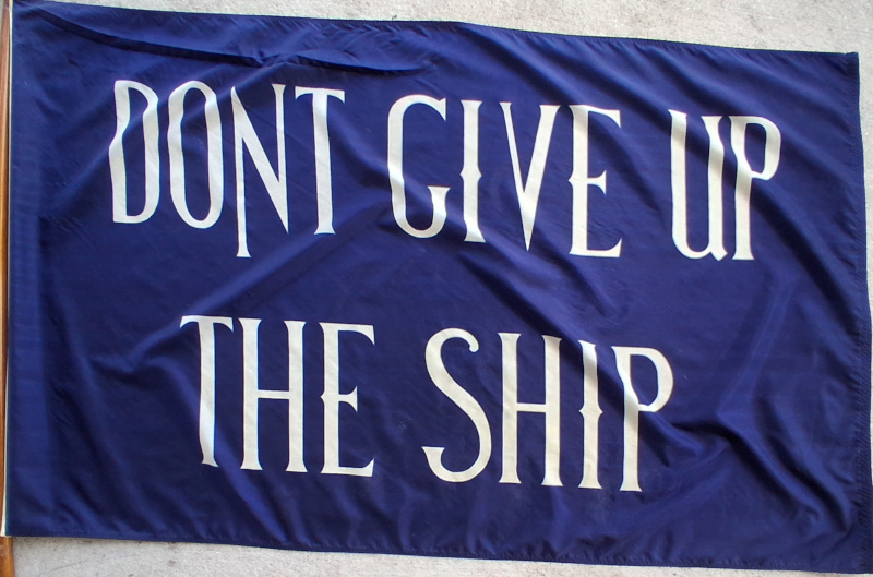 Oliver Perry's Don't Give Up the Ship flag