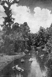 Canoeing on Peace River