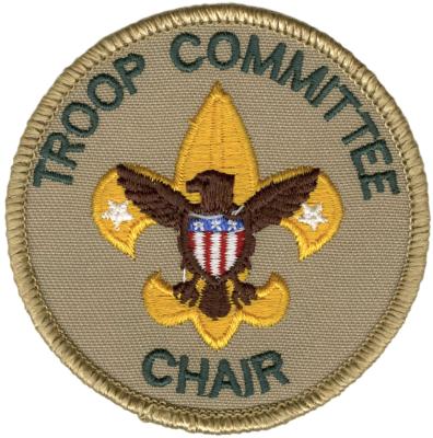 Troop Committee Chair patch
